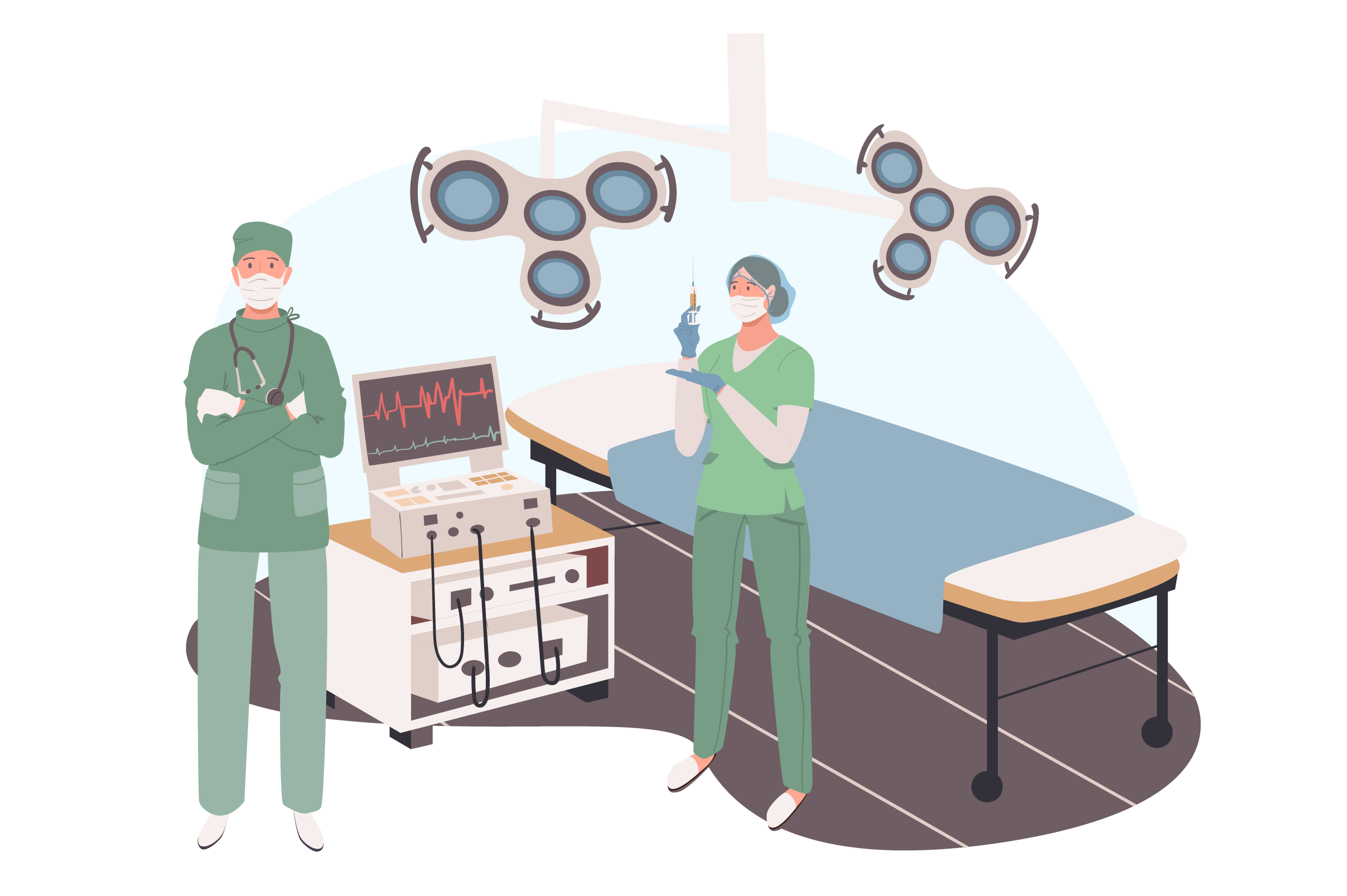 SurgicalTrainers - Medical Training Illustration